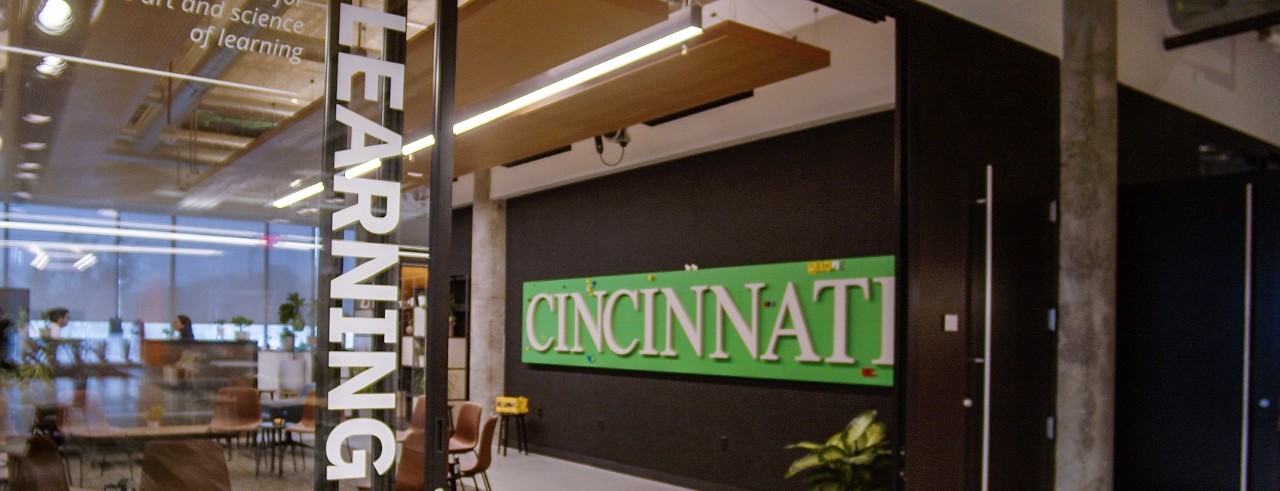 people collaborating in venture lab